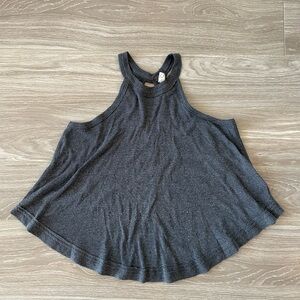 Women's Sleeveless Gray Top